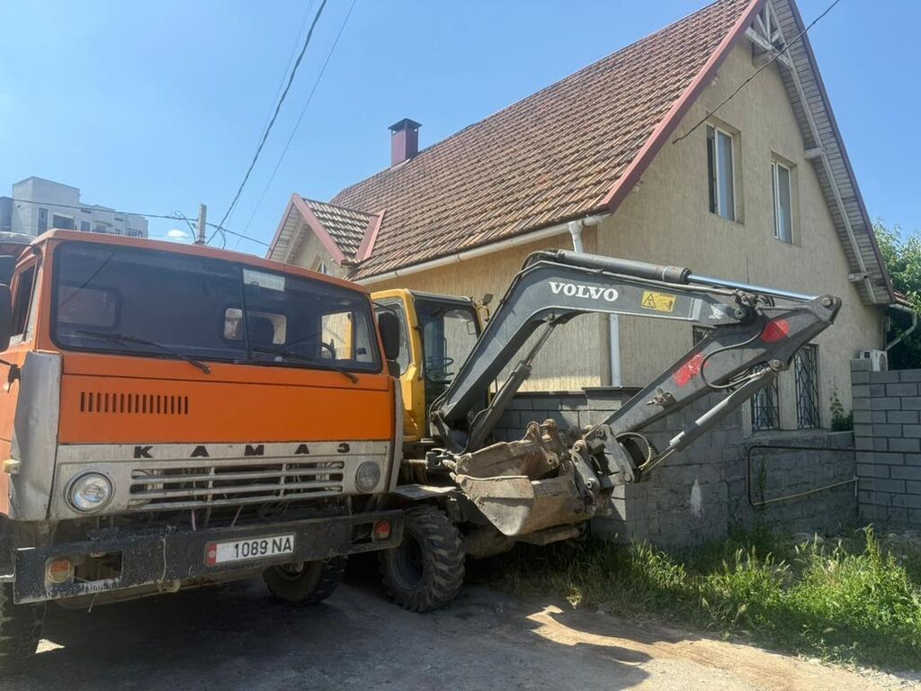Вывоз строительного мусора КамАЗ, 15 тонн